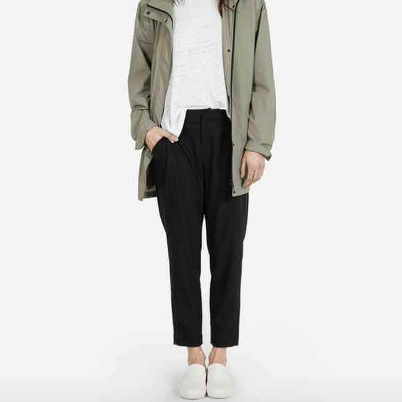 Everlane black slouchy pants - Picture 1 of 8